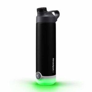 Hydration Tracking Bottle Holder – Syncs with swim trackers, Smart Water Bottle